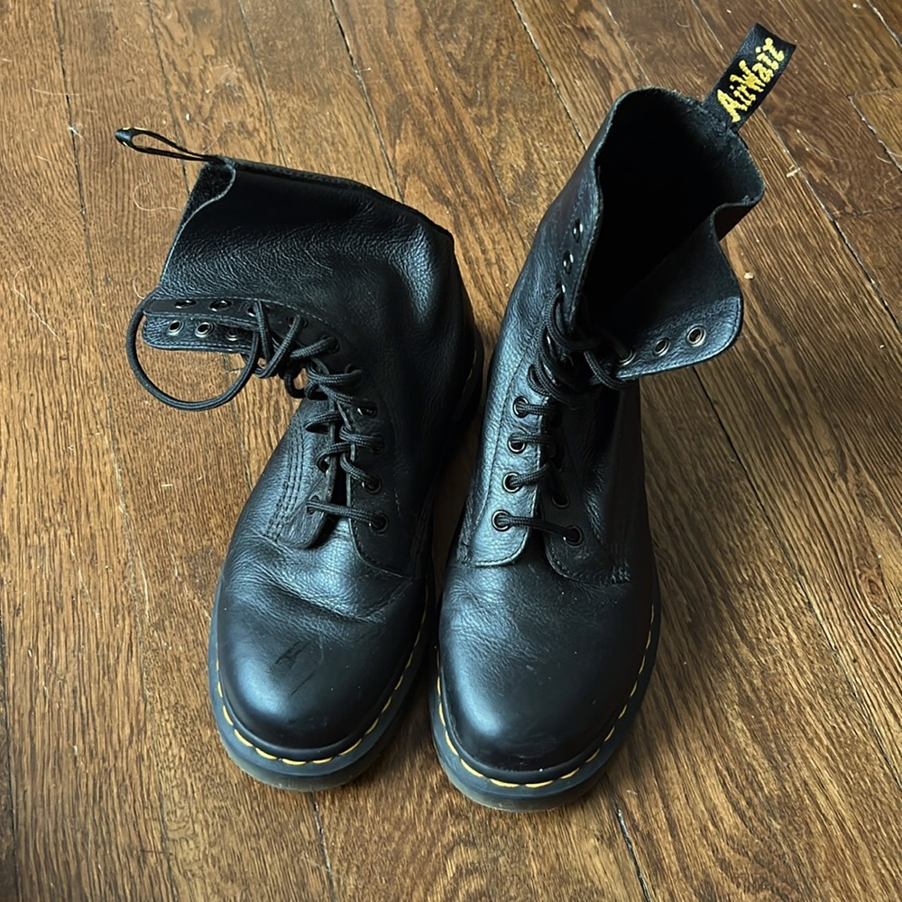 1490 VIRGINIA LEATHER MID CALF BOOTS